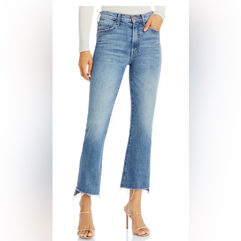 MOTHER the insider crop step fray in scenic route size 30